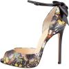 imageFSJ Women Stiletto High Heels Sandals Peep Toe Pumps Ankle Straps Bows Bridal Dress Party Shoes with Buckle Size 415 USButterfly