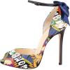 imageFSJ Women Stiletto High Heels Sandals Peep Toe Pumps Ankle Straps Bows Bridal Dress Party Shoes with Buckle Size 415 USCartoon