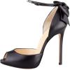 imageFSJ Women Stiletto High Heels Sandals Peep Toe Pumps Ankle Straps Bows Bridal Dress Party Shoes with Buckle Size 415 USCustomize
