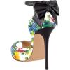 imageFSJ Women Stiletto High Heels Sandals Peep Toe Pumps Ankle Straps Bows Bridal Dress Party Shoes with Buckle Size 415 USFlower