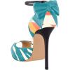 imageFSJ Women Stiletto High Heels Sandals Peep Toe Pumps Ankle Straps Bows Bridal Dress Party Shoes with Buckle Size 415 USMulticolor