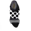 imageFSJ Women Versatile Open Toe High Heel Mules Backless Shoes Feminine Slingback Stiletto Slide Sandals Slip on Slipper Size 415 USDots