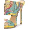 imageFSJ Women Versatile Open Toe High Heel Mules Backless Shoes Feminine Slingback Stiletto Slide Sandals Slip on Slipper Size 415 USDrift Sand