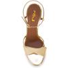 imageWomen Elegant Stiletto High Heels Ankle Strap Open Toe Sandals Prom Evening Dress Shoes Size 415 USGold
