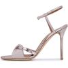 imageWomen Elegant Stiletto High Heels Ankle Strap Open Toe Sandals Prom Evening Dress Shoes Size 415 USGrey