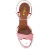 imageWomen Elegant Stiletto High Heels Ankle Strap Open Toe Sandals Prom Evening Dress Shoes Size 415 USPink
