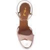 imageWomen Elegant Stiletto High Heels Ankle Strap Open Toe Sandals Prom Evening Dress Shoes Size 415 USRose Gold