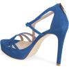 imageWomen Strappy Open Toe Platform High Heels Caged Dress Sandals Cutout Party Stiletto Pumps Size 415 USBlue