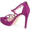 imageWomen Strappy Open Toe Platform High Heels Caged Dress Sandals Cutout Party Stiletto Pumps Size 415 USFuchsia