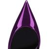 imageFSJ Women Chic Pointed Toe Slingback Pumps Sexy Transparent Chunky High Heel Slip On Graduation Homecoming Dress Shoes Size 415 USDark Purple