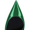 imageFSJ Women Chic Pointed Toe Slingback Pumps Sexy Transparent Chunky High Heel Slip On Graduation Homecoming Dress Shoes Size 415 USGreen