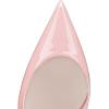 imageFSJ Women Chic Pointed Toe Slingback Pumps Sexy Transparent Chunky High Heel Slip On Graduation Homecoming Dress Shoes Size 415 USPink