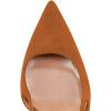 imageFSJ Women Pointy Toe Cutout Slip On Pumps Stilettos High Heel Slingback Gladiator Evening Office Lady Dress Shoes Size 415 USBrown