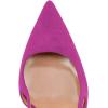 imageFSJ Women Pointy Toe Cutout Slip On Pumps Stilettos High Heel Slingback Gladiator Evening Office Lady Dress Shoes Size 415 USFuchsia