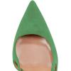 imageFSJ Women Pointy Toe Cutout Slip On Pumps Stilettos High Heel Slingback Gladiator Evening Office Lady Dress Shoes Size 415 USGreen