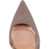 imageFSJ Women Pointy Toe Cutout Slip On Pumps Stilettos High Heel Slingback Gladiator Evening Office Lady Dress Shoes Size 415 USGrey