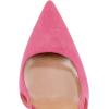imageFSJ Women Pointy Toe Cutout Slip On Pumps Stilettos High Heel Slingback Gladiator Evening Office Lady Dress Shoes Size 415 USHot Pink