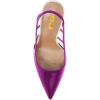 imageFSJ Women Pointy Toe Cutout Slip On Pumps Stilettos High Heel Slingback Gladiator Evening Office Lady Dress Shoes Size 415 USMagenta