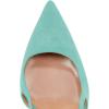 imageFSJ Women Pointy Toe Cutout Slip On Pumps Stilettos High Heel Slingback Gladiator Evening Office Lady Dress Shoes Size 415 USTurquoise