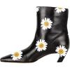 imageFSJ Women Square Toe Comfort Kitten Low Heel Ankle Boot Pull On Bootie Winter Faux Suede Casual Dressy Shoes Size 416 USDaisy