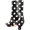 imageFSJ Women Square Toe Comfort Kitten Low Heel Ankle Boot Pull On Bootie Winter Faux Suede Casual Dressy Shoes Size 416 USPolkadot