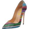Rainbow Stripe-patent