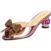 Pink Mauve Low Heel