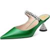 Green Lustrous Leather