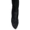 imageFSJ Sexy Thigh High Long Boots Over The Knee Platform Thick High Heel Stretch Leather Shoes Size 415 USBlack