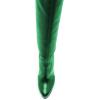 imageFSJ Sexy Thigh High Long Boots Over The Knee Platform Thick High Heel Stretch Leather Shoes Size 415 USGreen