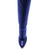 imageFSJ Sexy Thigh High Long Boots Over The Knee Platform Thick High Heel Stretch Leather Shoes Size 415 USRoyal Blue