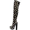 imageFSJ Sexy Thigh High Long Boots Over The Knee Platform Thick High Heel Stretch Leather Shoes Size 415 USSpot