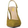 imageFSJ Women Fashion Pointed Toe Butterfly High Heel Pumps Slingback Slip On Ladies Party Dress Casual Shoes Size 415 USOlive