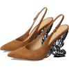 imageFSJ Women Fashion Pointed Toe Butterfly High Heel Pumps Slingback Slip On Ladies Party Dress Casual Shoes Size 415 USSiennasuede