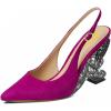 Violet Red-suede