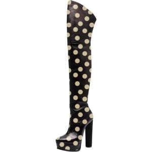 imageFSJ Sexy Thigh High Long Boots Over The Knee Platform Thick High Heel Stretch Leather Shoes Size 415 USSpot