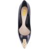 imageFSJ Women Chic Metallic Rivets Pointed Toe Slip On Pumps High Stiletto Gold Heels Party Cocktail Prom Shoes 415 USBlack