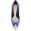 imageFSJ Women Chic Metallic Rivets Pointed Toe Slip On Pumps High Stiletto Gold Heels Party Cocktail Prom Shoes 415 USBlue
