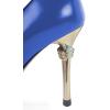imageFSJ Women Chic Metallic Rivets Pointed Toe Slip On Pumps High Stiletto Gold Heels Party Cocktail Prom Shoes 415 USBlue