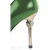 imageFSJ Women Chic Metallic Rivets Pointed Toe Slip On Pumps High Stiletto Gold Heels Party Cocktail Prom Shoes 415 USGreen