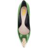 imageFSJ Women Chic Metallic Rivets Pointed Toe Slip On Pumps High Stiletto Gold Heels Party Cocktail Prom Shoes 415 USGreen