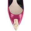 imageFSJ Women Chic Metallic Rivets Pointed Toe Slip On Pumps High Stiletto Gold Heels Party Cocktail Prom Shoes 415 USPurple