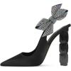 Black Crystal Heel