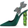 Green Crystal Heel