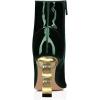 imageFSJ Women Ankle Boots Closed Pointed Toe Gold Chain Heel with Side Zipper Elegant Party Daily Dress Booties Shoes Size 416 USDark Green