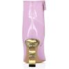 imageFSJ Women Ankle Boots Closed Pointed Toe Gold Chain Heel with Side Zipper Elegant Party Daily Dress Booties Shoes Size 416 USPink Mauve