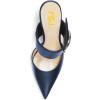 imageFSJ Women Graceful Pointed Toe Gold Chain High Heel Mules Slip On Backless Ladies Dance Date Summer Vacation Shoes Size 416 USNavy