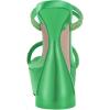 imageFSJ Women Open Toe Special Thick High Heel Platform Sandals Rhinestone Strappy Slip On Summer Dress Shoes Size 415 USGreen