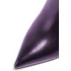 imageFSJ Women Classic Pointed Toe Crystal Block Chunky High Heels Bootie Elastic Ankle Wrap Slingback Party Shoes Size 415 M USPurple Crystal