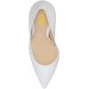 imageFSJ Women Gorgeous Pointed Toe Crystal Block Chunky High Heel Pumps Slip On Ladies Wedding Evening Dress Shoes Size 416 USWhite